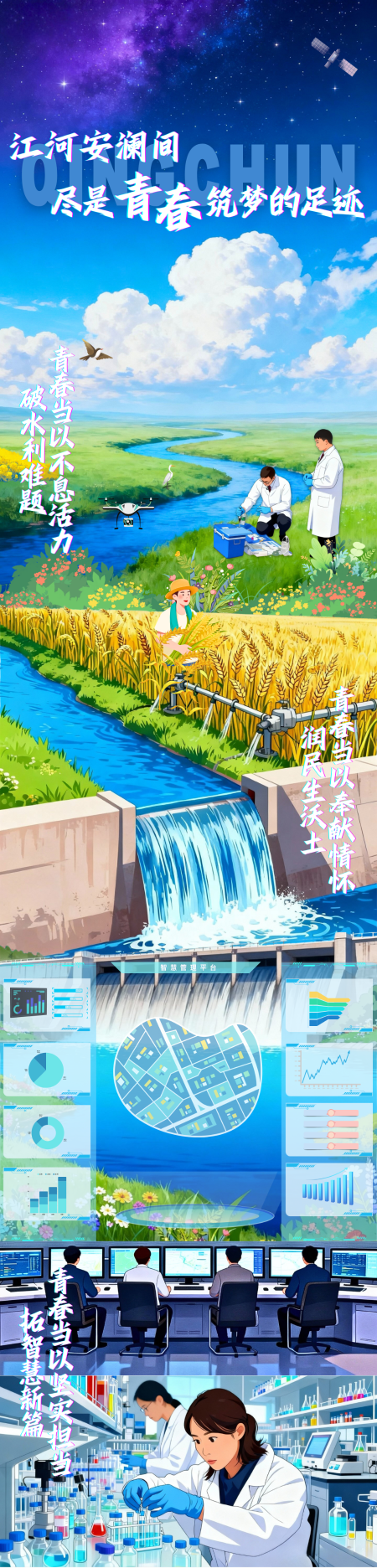 粤有钱配资 江河安澜间，尽是青春筑梦的足迹
